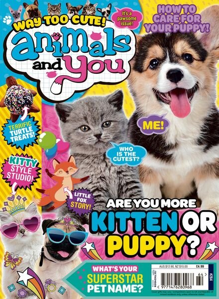 Animals and You – 22 July 2020 Cover