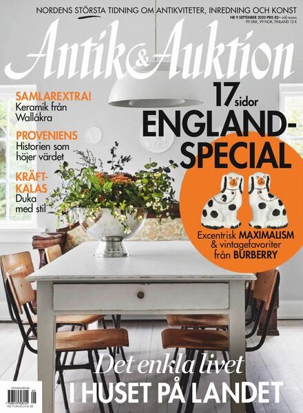 Antik & Auktion – september 2020 Cover
