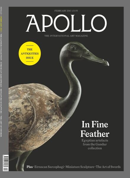 Apollo Magazine – February 2013 Cover
