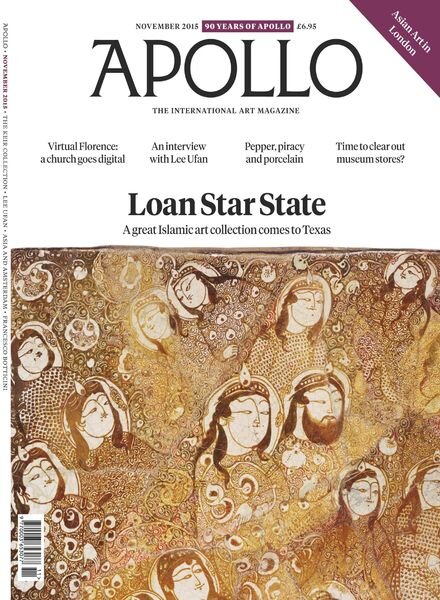 Apollo Magazine – November 2015 Cover