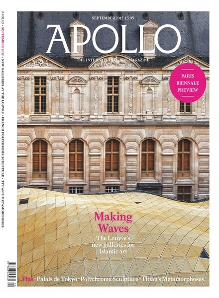 Apollo Magazine – September 2012 Cover