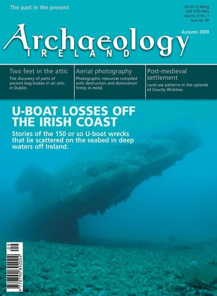 Archaeology Ireland – Autumn 2009 Cover