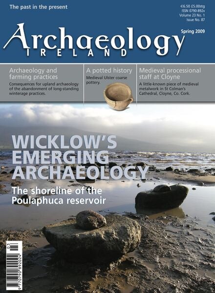 Archaeology Ireland – Spring 2009 Cover