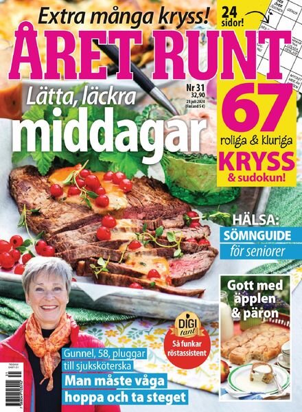aret Runt – 23 juli 2020 Cover