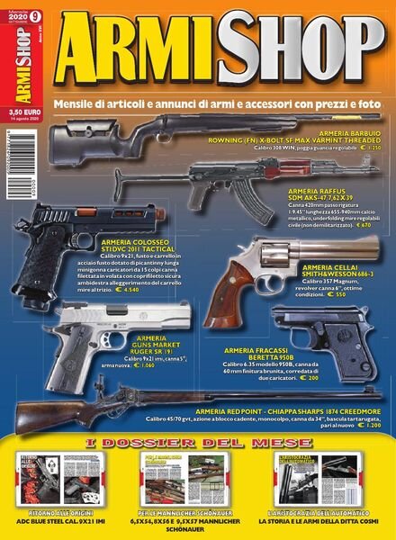 Armi Shop – Settembre 2020 Cover
