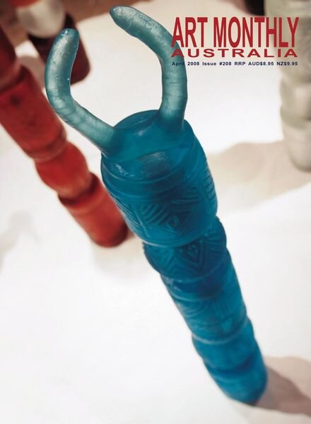 Art Monthly Australasia – Issue 208 Cover