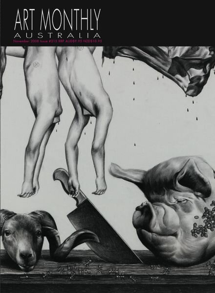 Art Monthly Australasia – Issue 215 Cover