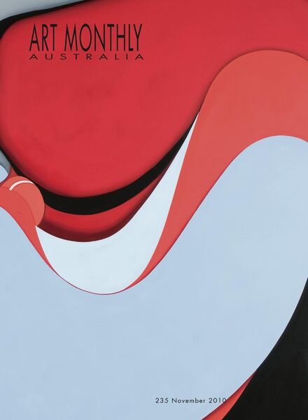 Art Monthly Australasia – Issue 235 Cover