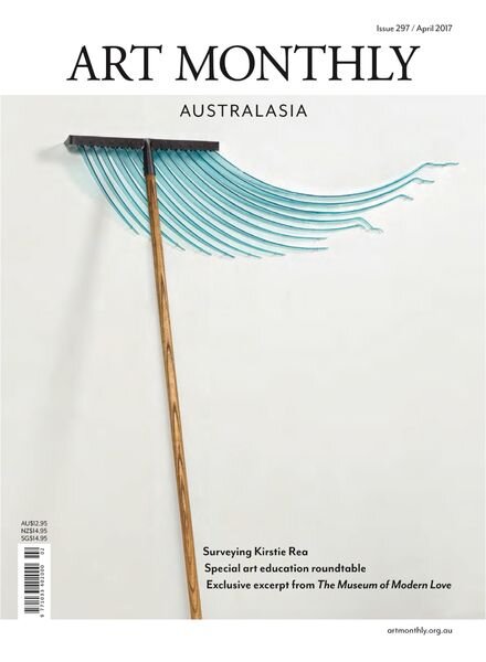 Art Monthly Australasia – Issue 297 Cover