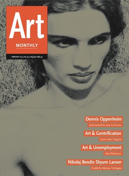 Art Monthly – February 2014 Cover