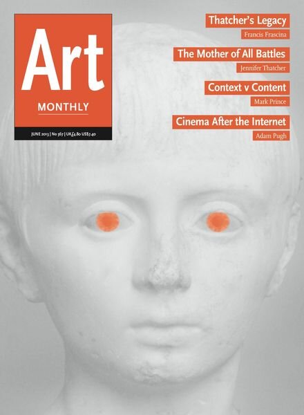 Art Monthly – June 2013 Cover