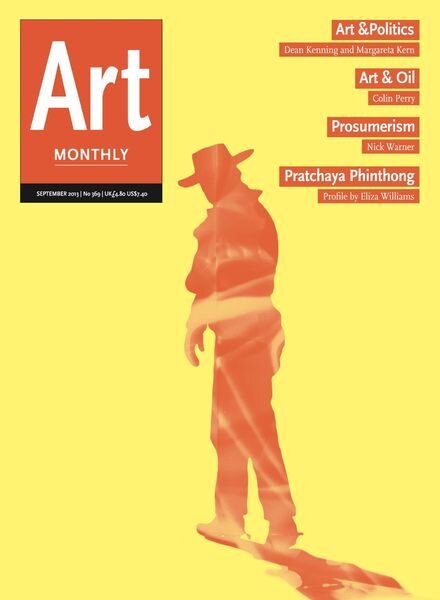 Art Monthly – September 2013 Cover