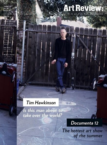 ArtReview – April 2007 Cover
