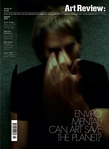 ArtReview – August 2006 Cover