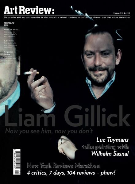 ArtReview – February 2008 Cover