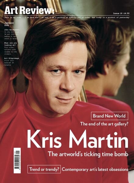 ArtReview – January 2008 Cover