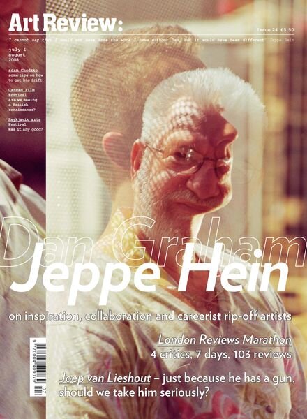 ArtReview – July-August 2008 Cover