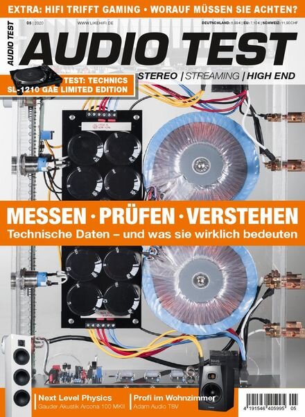 Audio Test – Nr.5 2020 Cover