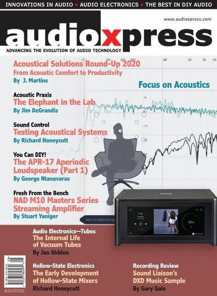 audioXpress – August 2020 Cover