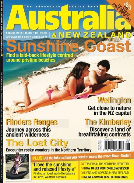 Australia & New Zealand – August 2015 Cover