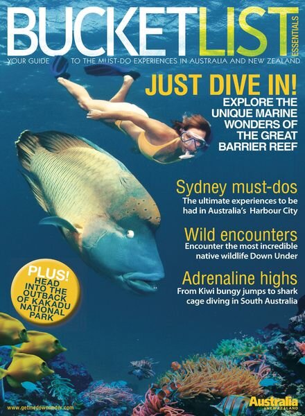 Australia & New Zealand – Bucket List 2017 Cover