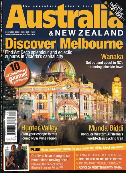 Australia & New Zealand – December 2014 Cover