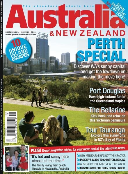 Australia & New Zealand – November 2014 Cover