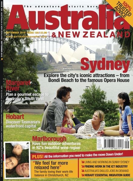 Australia & New Zealand – September 2015 Cover