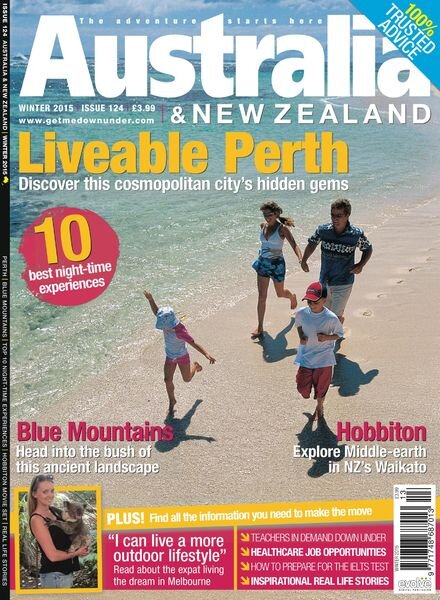 Australia & New Zealand – Winter 2015 Cover