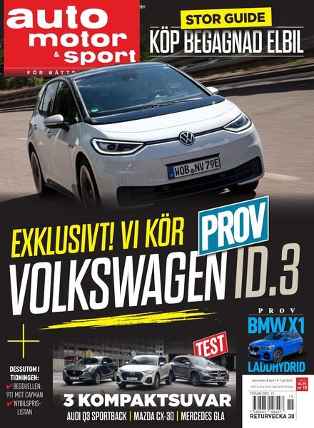 Auto Motor & Sport – 07 juli 2020 Cover