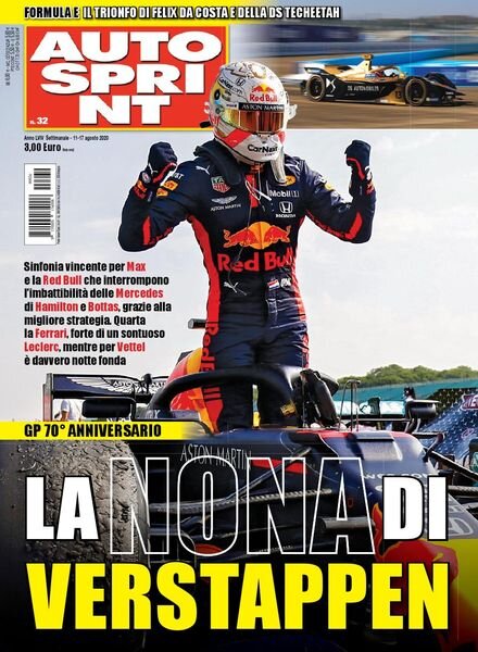 Auto Sprint – 11 Agosto 2020 Cover