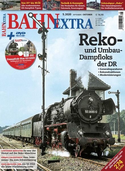 Bahn Extra – September-Oktober 2020 Cover