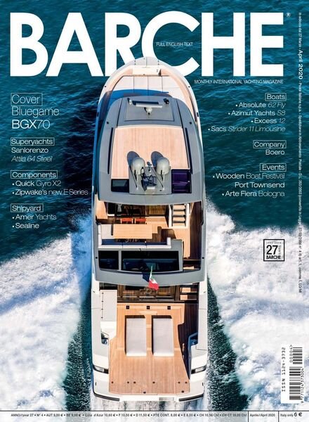 Barche Magazine – Aprile 2020 Cover