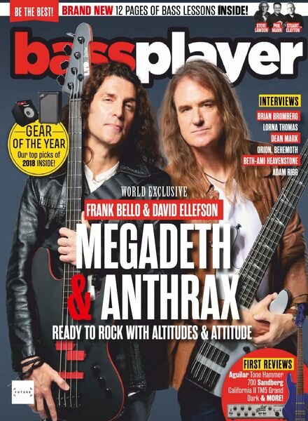Bass Player – January 2019 Cover