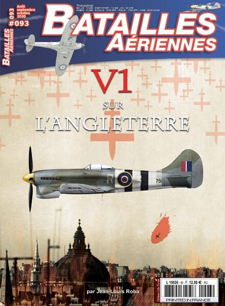 Batailles Aeriennes – Aout-Octobre 2020 Cover