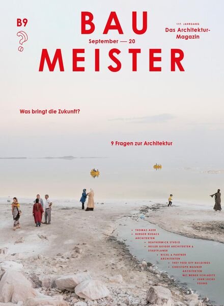 Baumeister – September 2020 Cover
