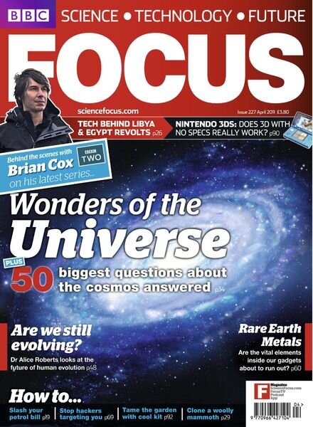 BBC Focus – April 2011 Cover