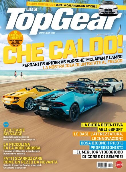 BBC Top Gear Italia – Settembre 2020 Cover