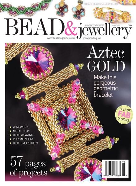 Bead & Jewellery – August-September 2020 Cover