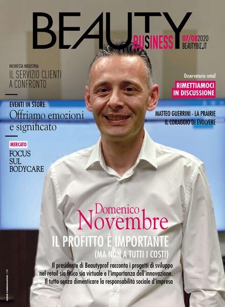 Beauty Business – Luglio-Agosto 2020 Cover