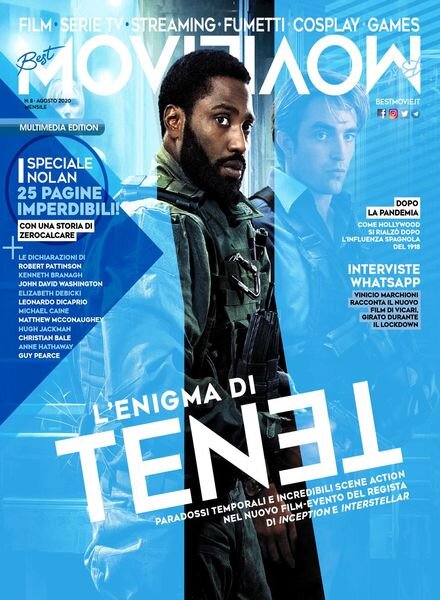 Best Movie – Agosto 2020 Cover
