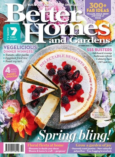 Better Homes and Gardens Australia – October 2020 Cover