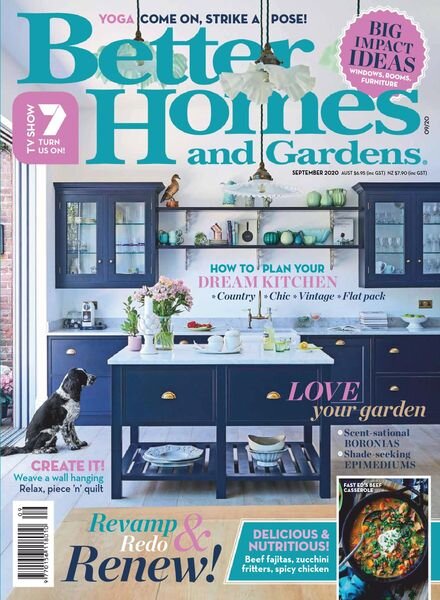 Better Homes and Gardens Australia – September 2020 Cover