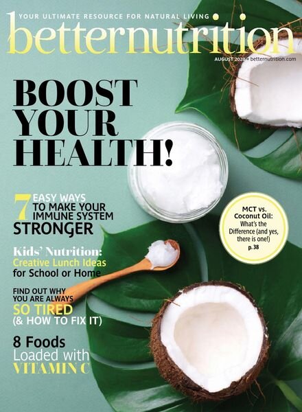 Better Nutrition – August 2020 Cover