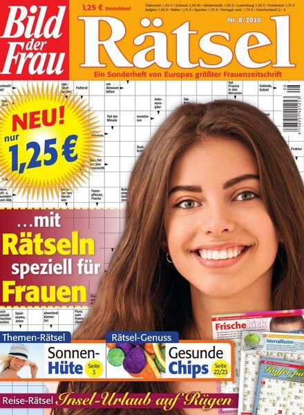 Bild der Frau Ratsel – August 2020 Cover