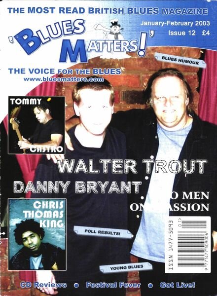 Blues Matters! – Issue 12 Cover