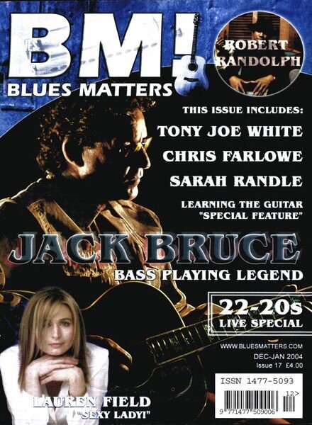 Blues Matters! – Issue 17 Cover