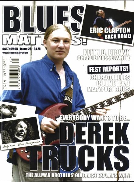 Blues Matters! – Issue 28 Cover