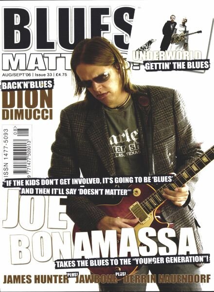 Blues Matters! – Issue 33 Cover