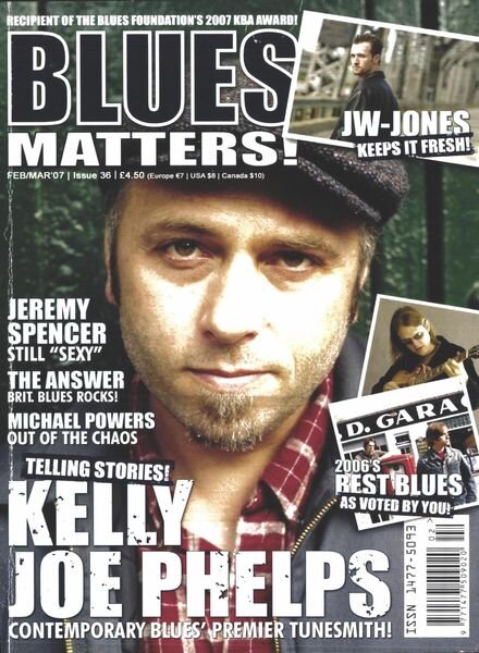 Blues Matters! – Issue 36 Cover